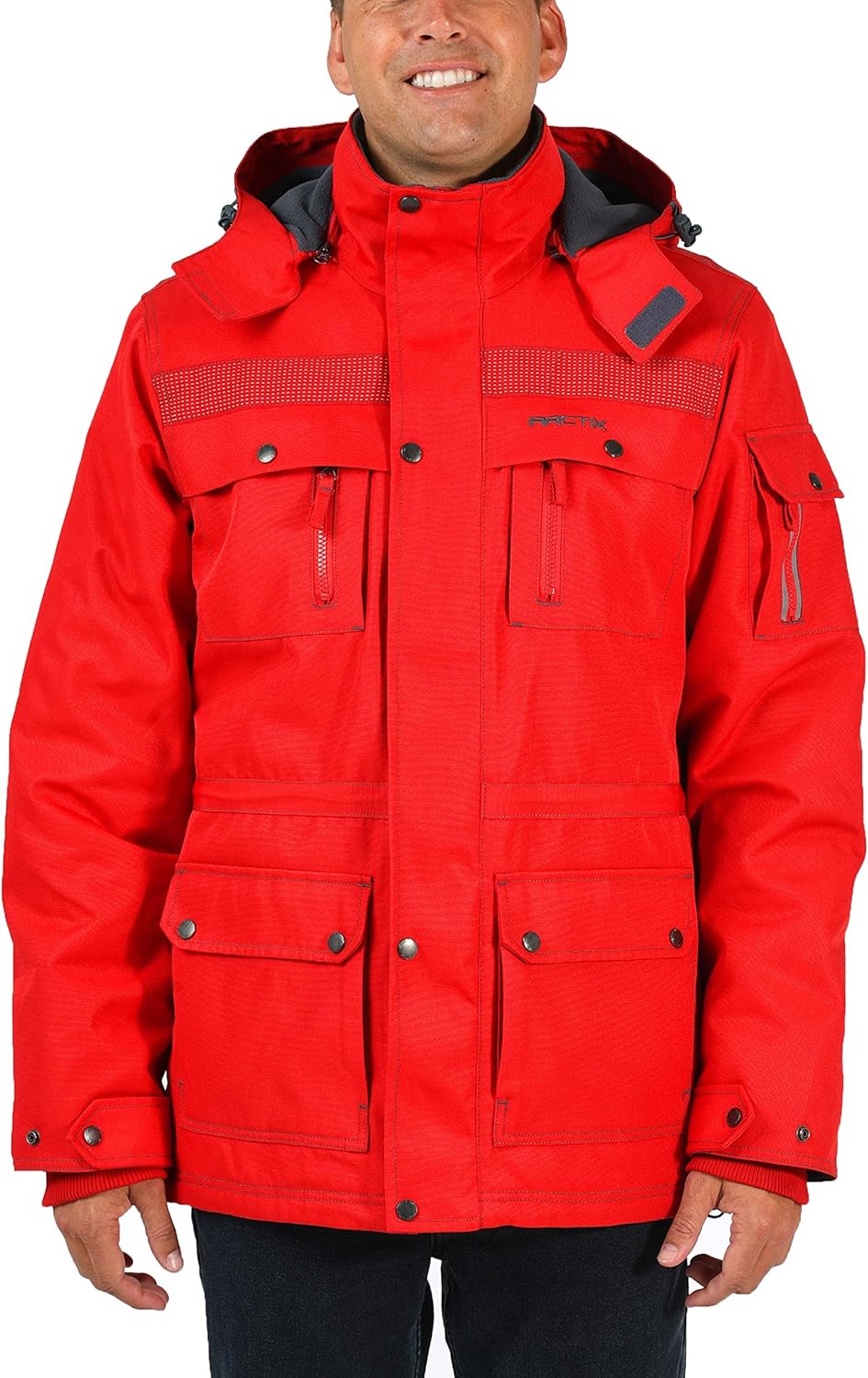 Arctix Men's Performance Tundra Jacket with Added Visibility: Clothing