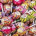 Sour Fruit Lollipops - 2 Pound Bulk Pack (About 36 Count) - Assorted Flavors - Gum-Filled Pops