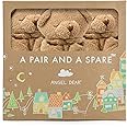 Angel Dear Three of A Kind Blankie, Brown Bear