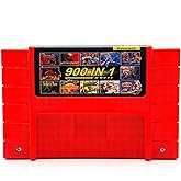 Retrotech 900 In 1 Multi-game Game Cartridge For SNES 16-Bit Game Console - Includes Retrotech Printed Instructions