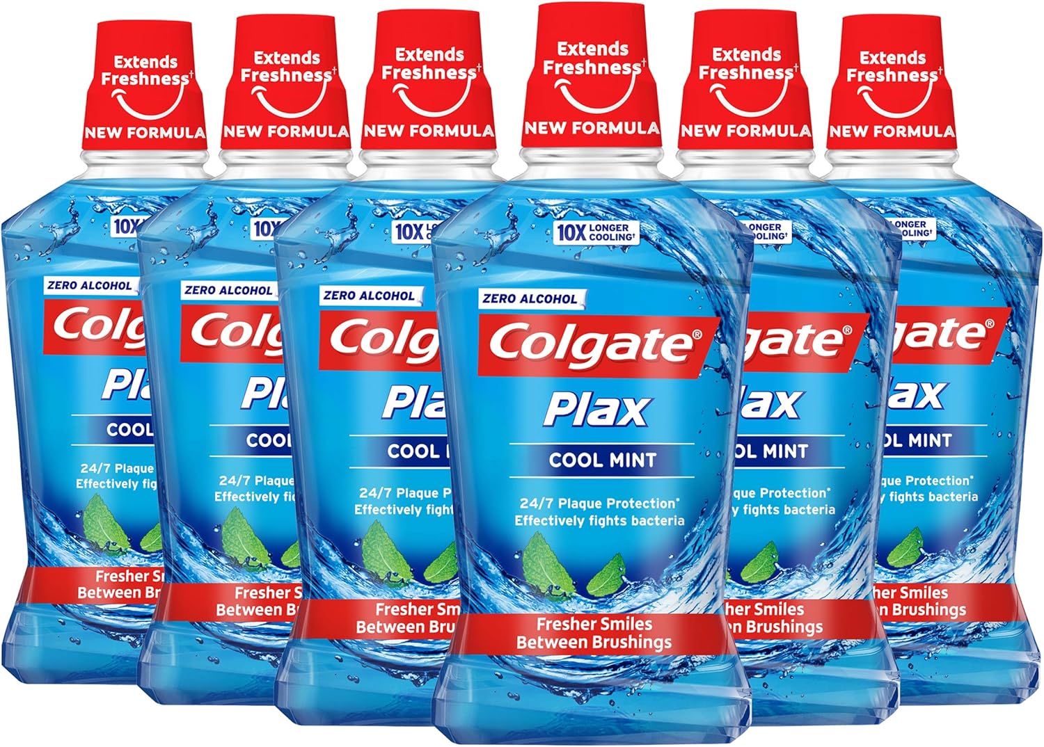 Colgate Plax Cool Mint Mouthwash with CPC 500 ml, Pack of 6 Amazon.co