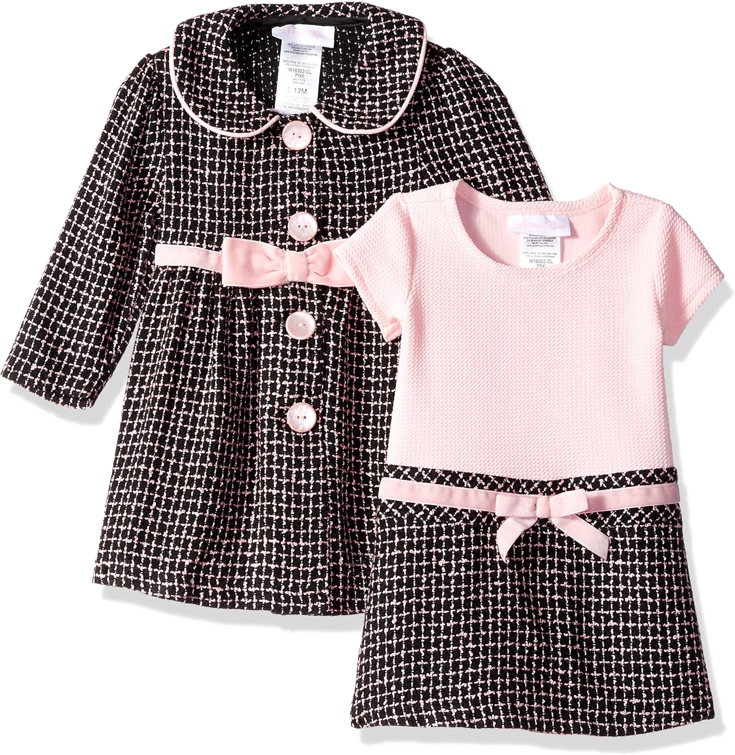 bonnie baby dress with coat