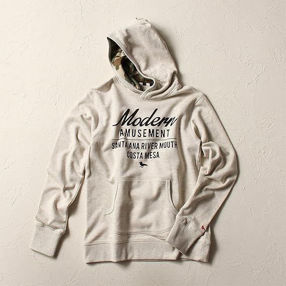 Amazon Co Jp Modern Amusement モダンアミューズメント 裏毛パーカー メンズ 服 ファッション小物