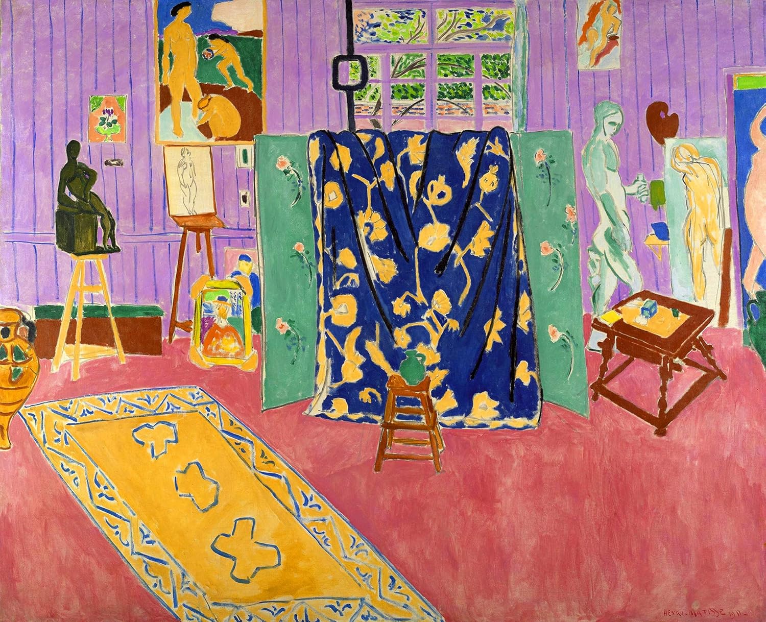 Henri Matisse The Pink Studio The Pushkin State Museum of