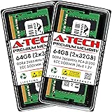 A-Tech 64GB Kit (2x32GB) DDR4 2666MHz PC4-21300 ECC