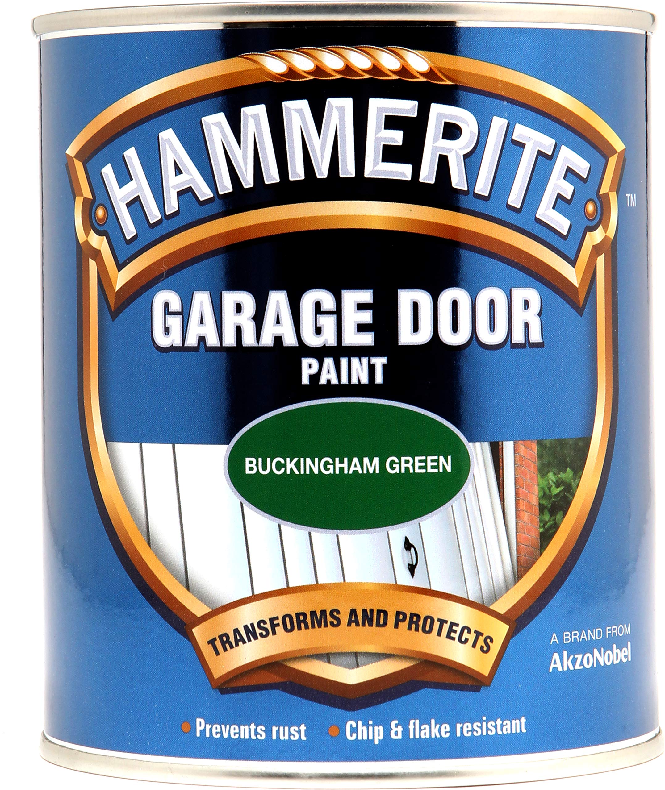 Hammerite 5092851 750 ml Garage Door Paint - Buckingham Green