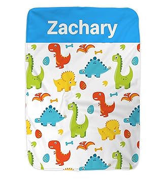 dinosaur baby blanket