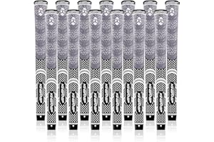 KINGRASP Multi Compound Golf Grips,Golf Club Grips midsize Standard Size,13 Grips Set,6 Colors Optional,Anti-Slip High Stability,All Weather Cord Rubber Golf Club Grips
