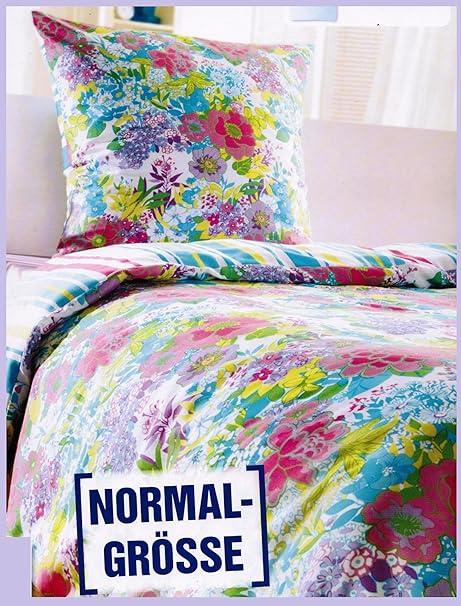 Wendebettwäsche Bettwäsche Normalgrösse 135 x 200 cm