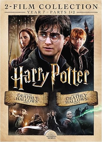 Harry Potter And The Deathly Hallows Parts 1 And 2 2pk Amazon Co Uk Dvd Blu Ray