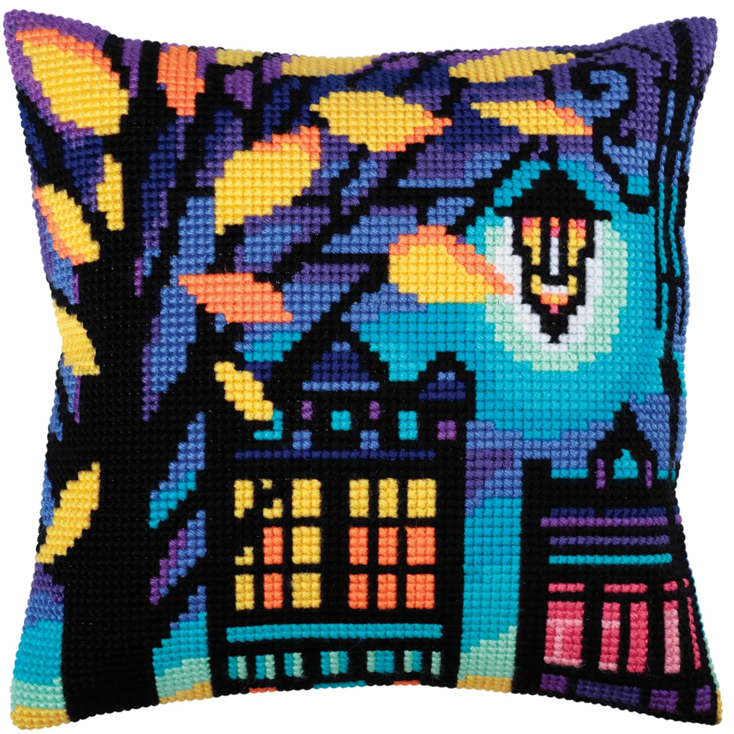 Collection d'Art Cushion KIT/TWILIGHT/40 X 40, Multi, 40 x 40cm, CD5286