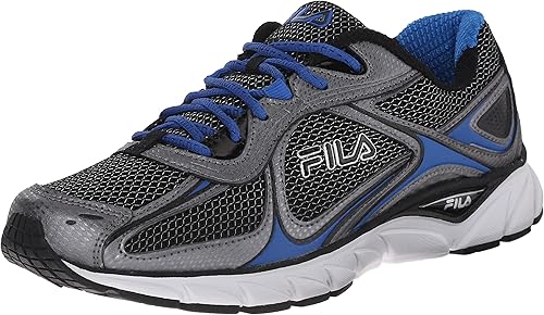 dark blue fila shoes