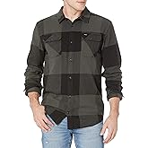 RVCA Mens Standard Fit Long Sleeve Button Up Flannel Shirt