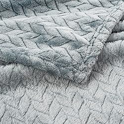Fuzzy Baby Blanket or Throw Blanket for Girl or