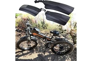 Fat-Cattie 26 inch Snow Bicycle Mudguard Fat Bike Fender Front Rear Mud Guard Cycling Bike Fender for Fat Tire Mountain Bike