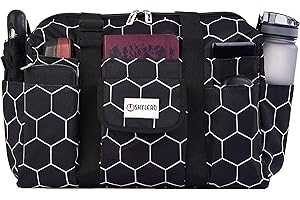 SHYLERO Nurse Bag Has 21 Pockets. Medical Bag is Big and Waterproof. Used as Utility Tote, Diaper Bag, Daily Work Bag