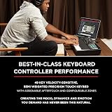 M-Audio Oxygen Pro 49 USB MIDI Keyboard Controller with NKS Beats Pads 8 Knobs view 2