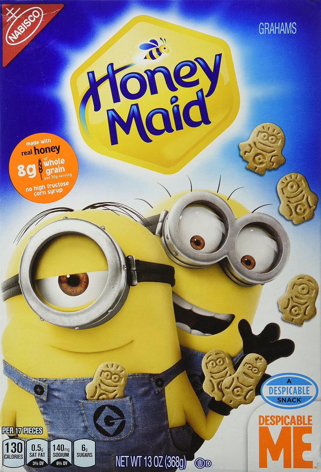 Nabisco Honey maid graham despicable me 13oz (044000035921)