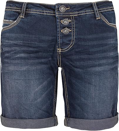 ladies denim bermuda shorts uk