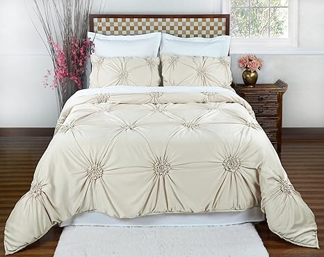 Buy Empress Silk Fiona Comforter Set Twin Pearl Online At Low