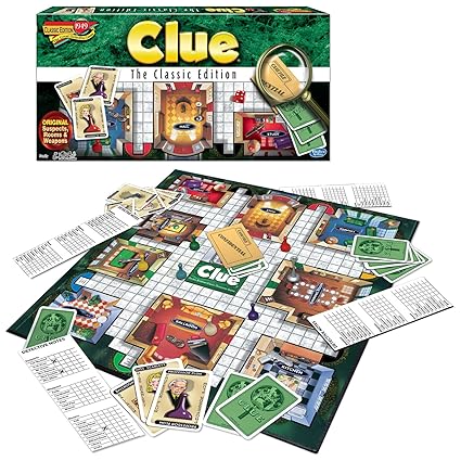 Winning Moves Clue The Classic Edition