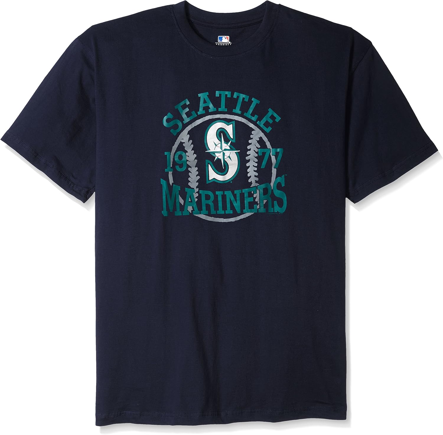 Profile Big & Tall MLB Seattle Mariners Men's Team Graphic Short Sleeved Graphic T