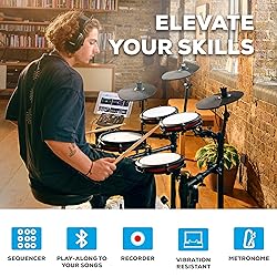 Alesis Nitro Max Kit Electric Drum Set with Quiet