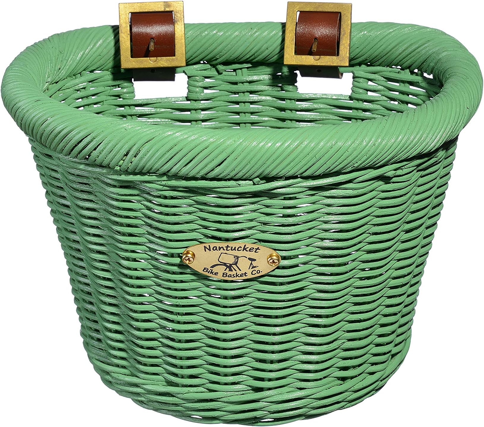 Nantucket Bicycle Basket Co. Buoy & Gull Collection Children's D-Shape Basket