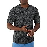 Champion Mens T-Shirt, Novelty Sport, Wicking, Anti-Odor Lightweight Men's T-Shirt