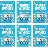 Three Wishes Gluten Free Protein Cereal, Grain Free, Vegan, Unsweetened 6pk | 8g Protein and 3g Fiber Breakfast Cereal - Zero Sugar, Gluten Free, Non-GMO, 4 Simple Ingredients