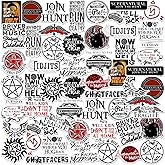 Supernatural Limited Color 50ct Vinyl Large Deluxe Stickers Variety Pack – Die Cut Decals for Laptop, Water Bottle, Scrapbooking, Tablet, Indoor/Outdoor