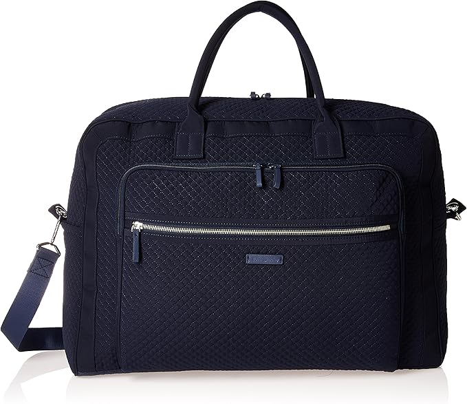 vera bradley iconic weekender travel bag microfiber