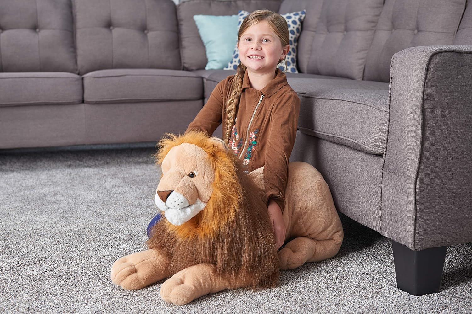 jumbo lion plush
