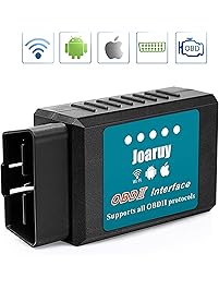 Joaruy OBD2 Scanner, Car Code Reader WiFi Scanner Tool Diagnostic for Cars,OBD2 Code Scanner Adapter for iOS & Android Support All OBDII Protocols