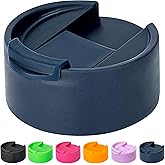Bluwing Flip Lid for Hydro Flask Wide Mouth, Replacement Lid for Hydroflask 12-64 oz,Simple Modern, Takeya, Iron Flask and Other Wide Mouth Bottle