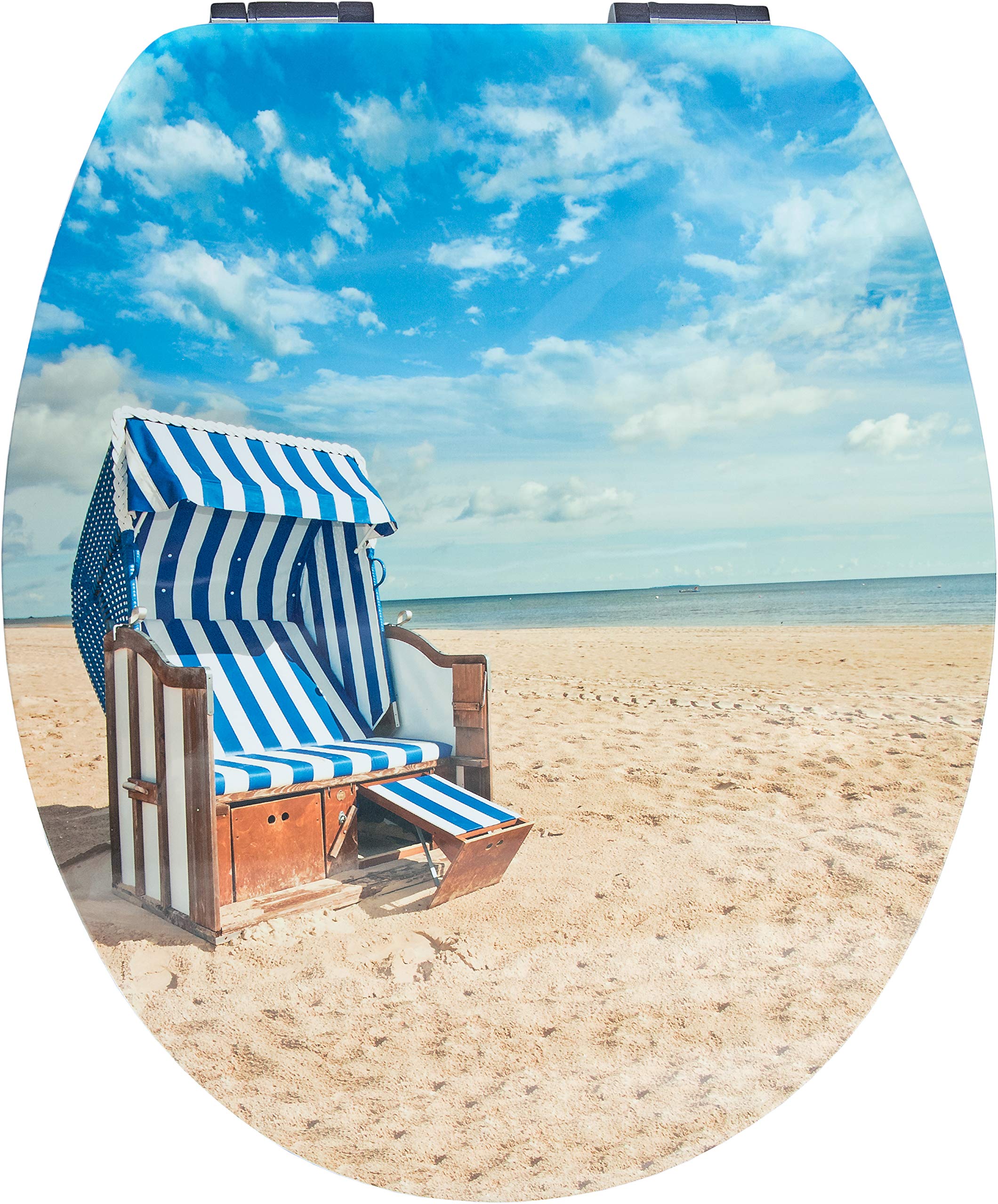 Cornat Sunbathing (MDF) Toilet Seat – Soft Close Quick KSDSC352 – Pack of 1