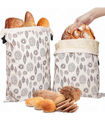 Bolsa De Pan BIUBIU Bolsas De Pan De Papel Para Pan Casero, Bolsas