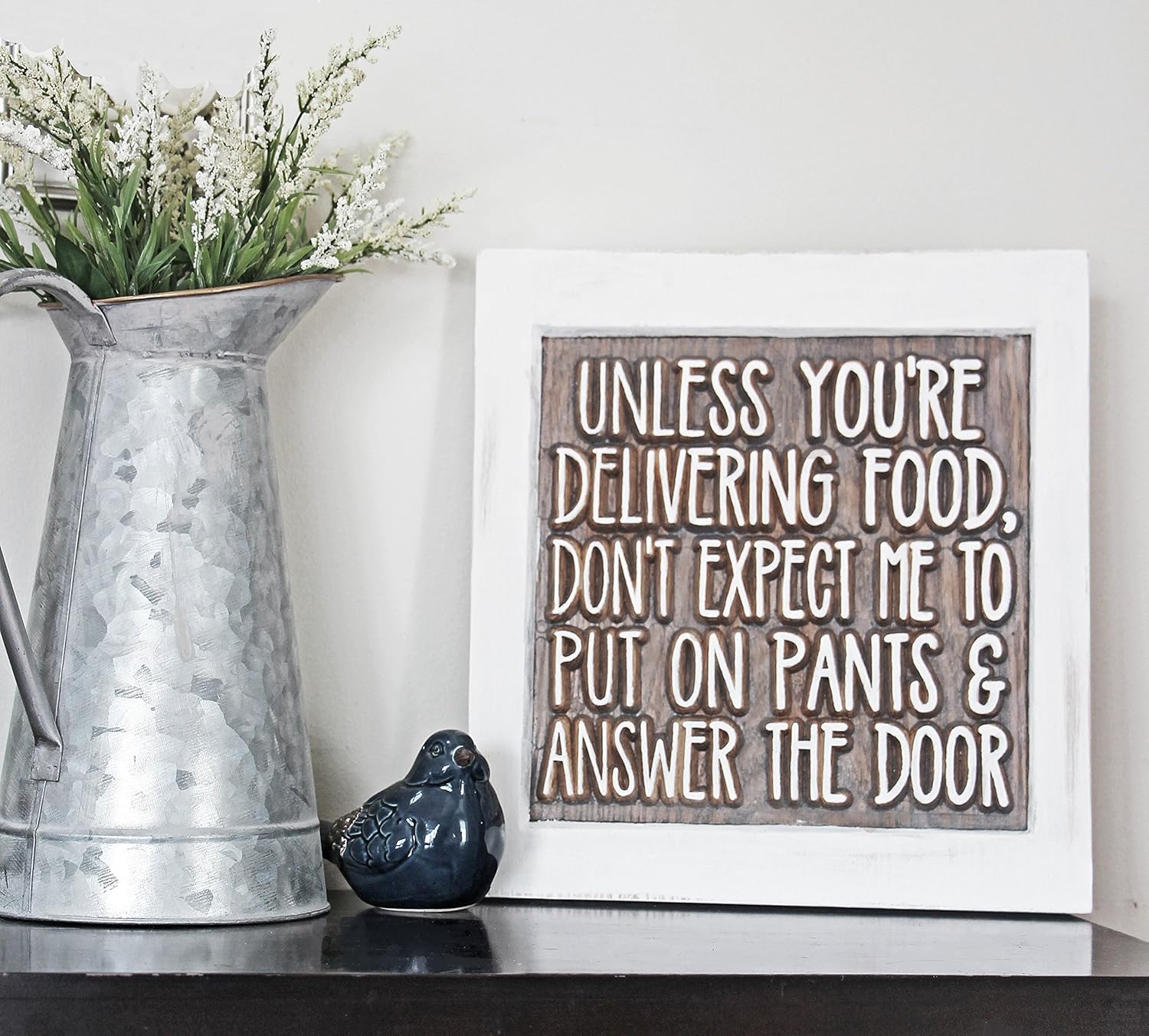 Funny Entryway Sign Handmade