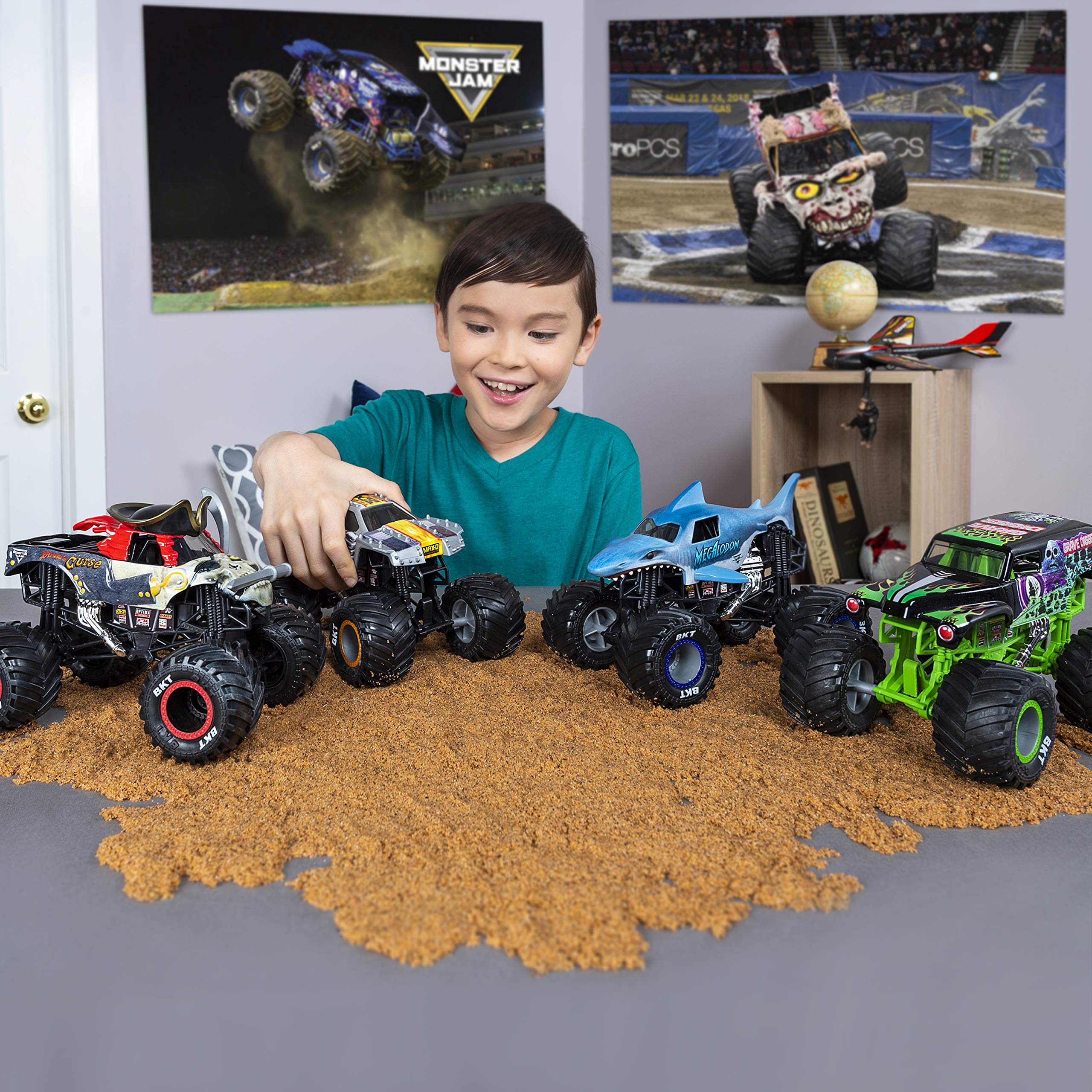 1 24 scale monster jam trucks