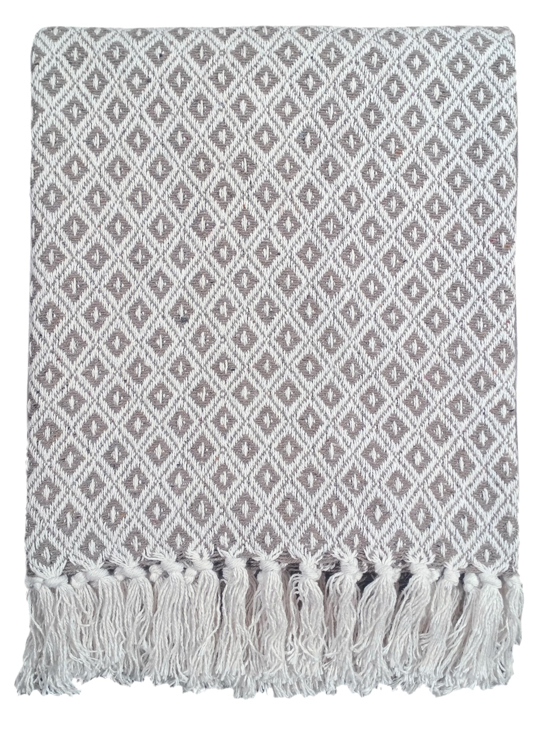 Rapport Home Eden 100% Recycled Cotton Throw 254 x 254cm Natural