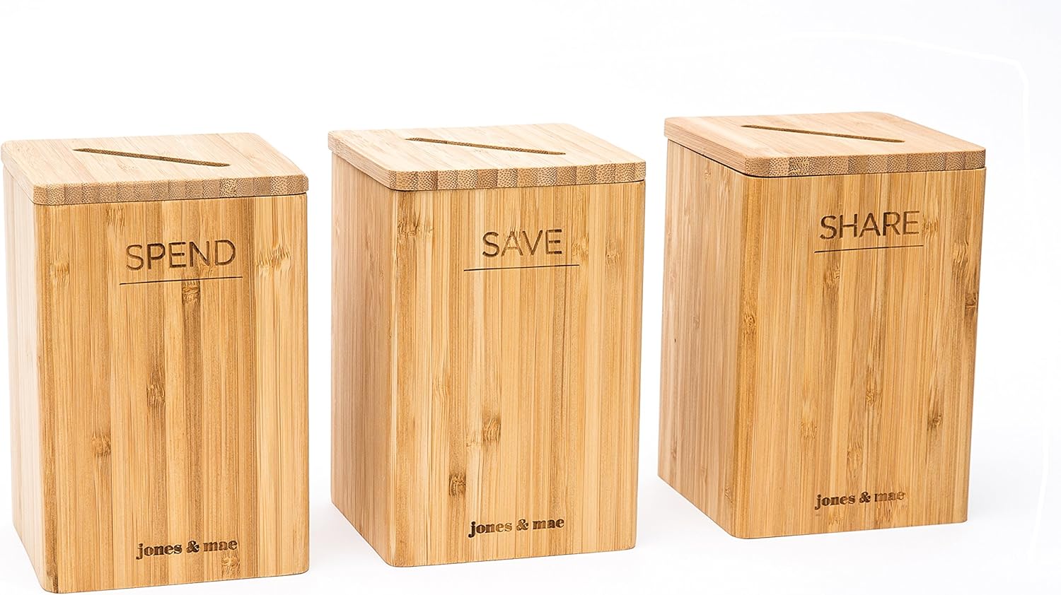 save spend share money box