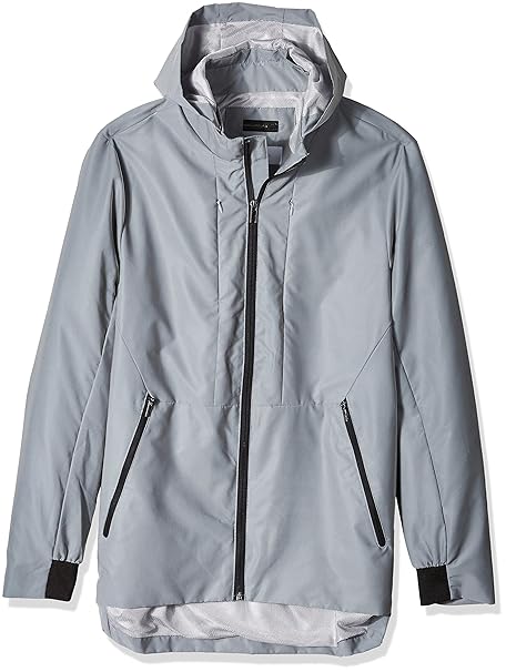 calvin klein reflective raincoat