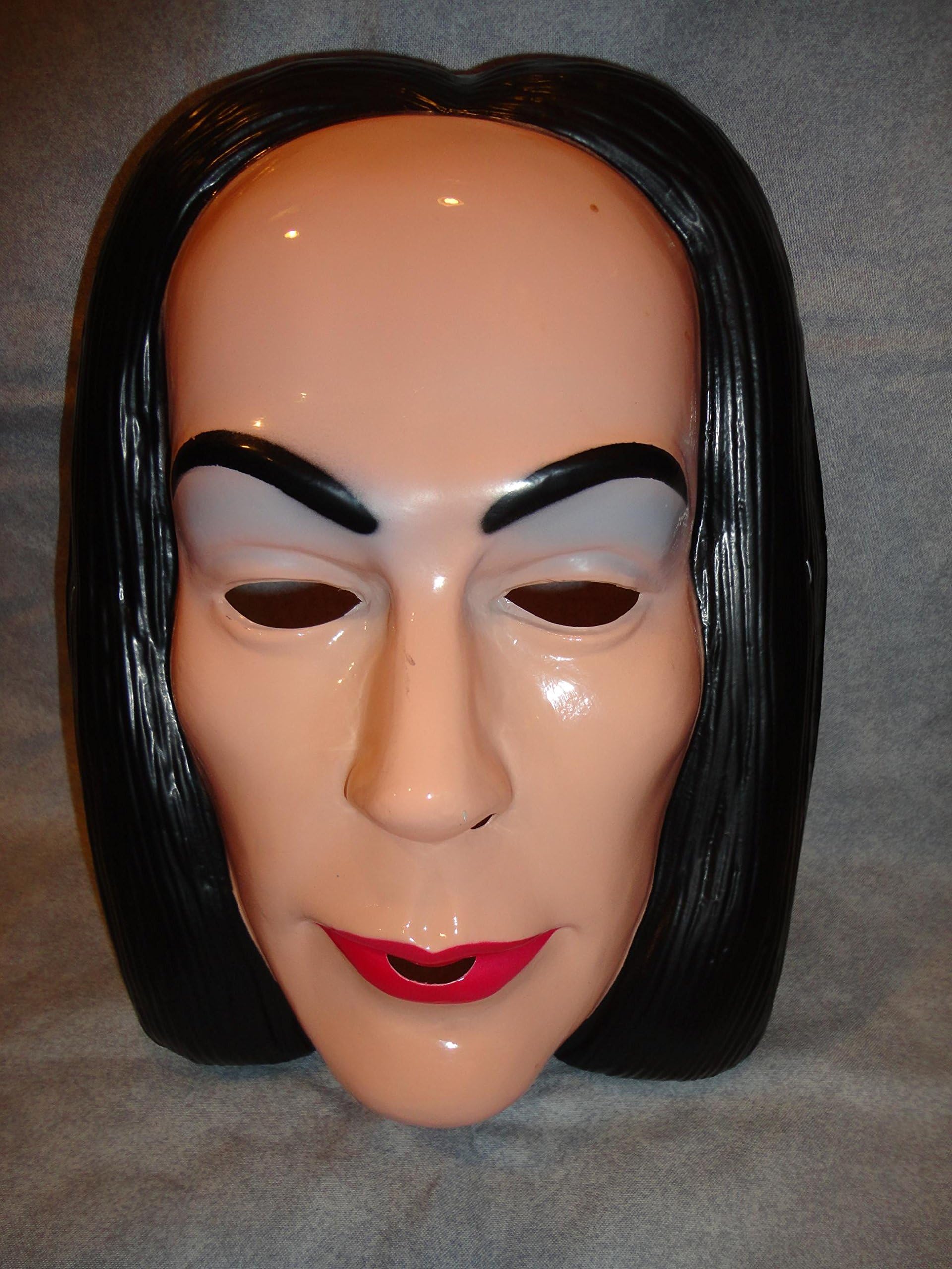 The Addams Family Morticia PVC Mask Child Size Rubies Halloween Dress Up