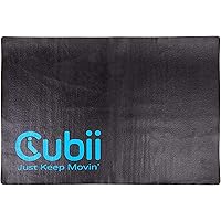 Cubii Non-Slip Workout Mat, Small Mat for Elliptical Machines, Mat for Under Desk Ellipticals, Work from Home Fitness