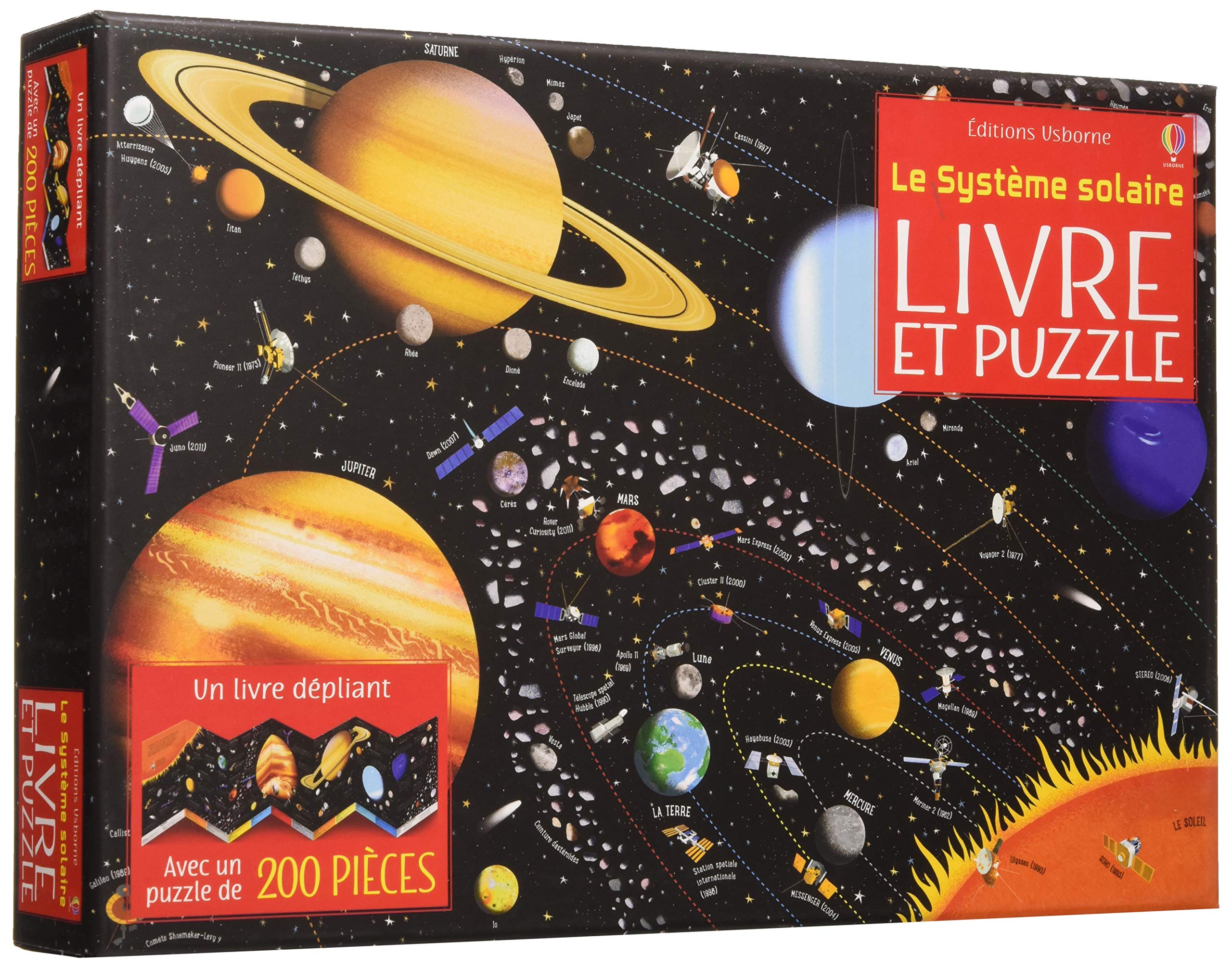 Coffret Le Système Solaire Livre Et Puzzle Rosamund Smith