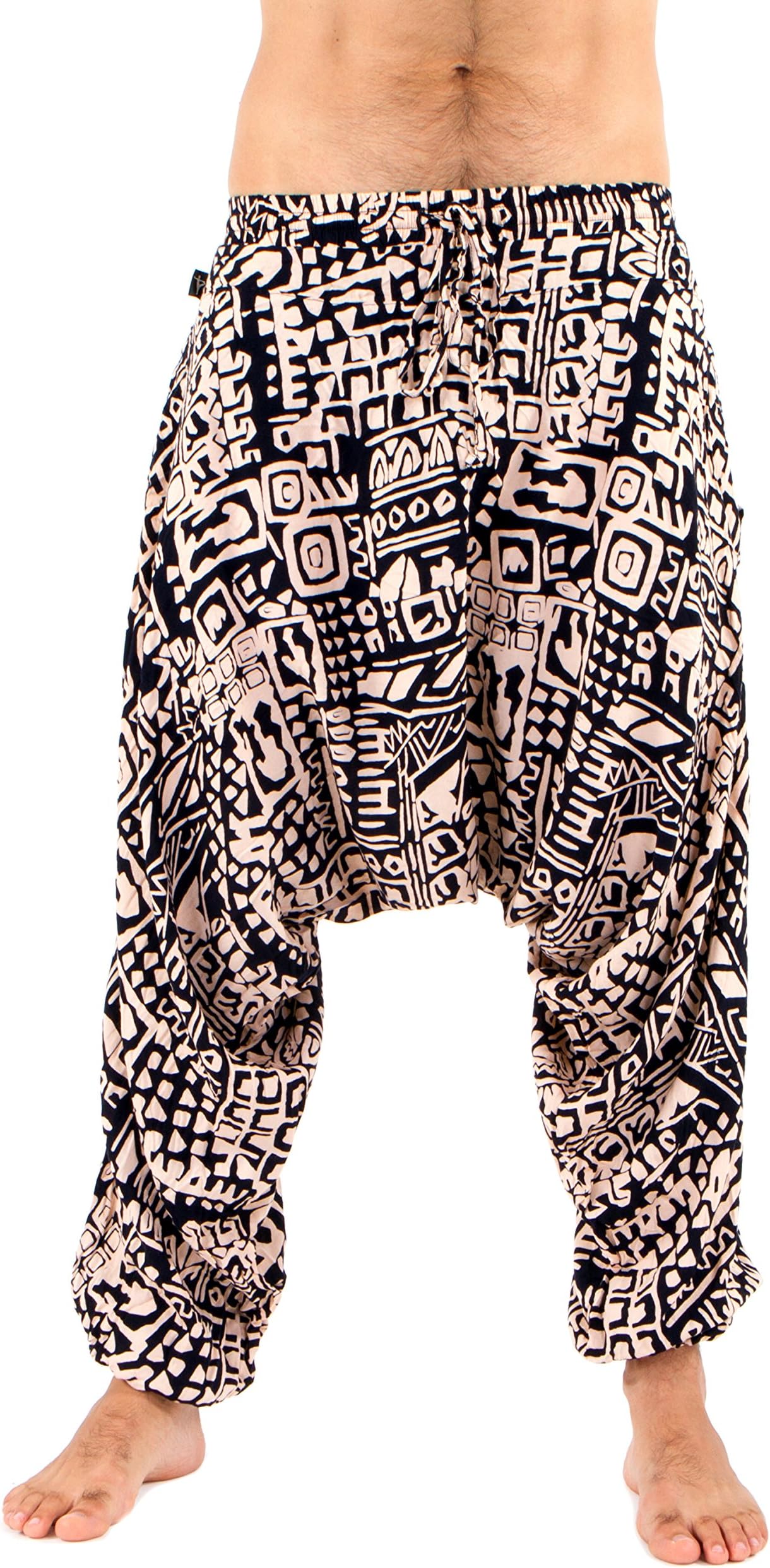 Buddha Pants Premium Cotton Men's Harem Pants