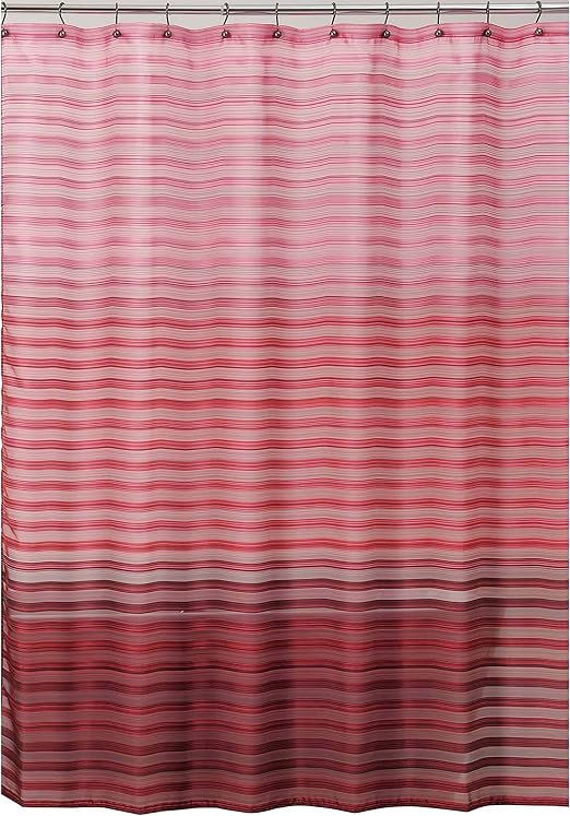 Amazon Com Allure Home Creations Ombre Stripe Shower Curtain