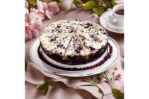 ANDY ANAND CHOCOLATIER Andy Anand Red Velvet Cheesecake 9" - Fresh Gourmet Bakery Dessert Made in Traditional Way, Premium Great Gift Idea for Birthday, Anniversary or Christmas (2 lbs)