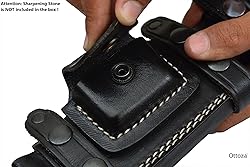 Ottoza TOP Grain Leather Knife Sheaths for Fixed
