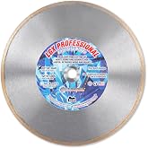 LGX Professional 10 Inch Lapidary Diamond Saw Blade, Thin .040" x 5/8" Arbor, Sintered Continuous Rim for Agate, Quartz, Gemstones &amp; Geodes